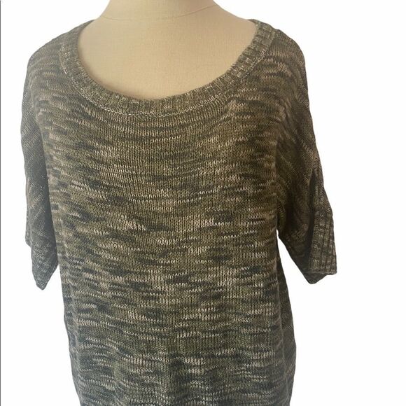 Eyelash Oversized Shades of Green Sweater - Picture 11 of 13